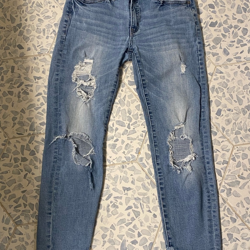 KanCan Light Blue Distressed Skinny Jeans